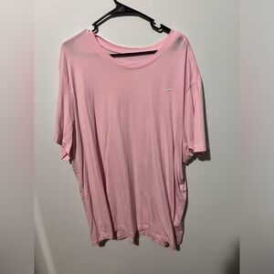 Pink Nike shirt